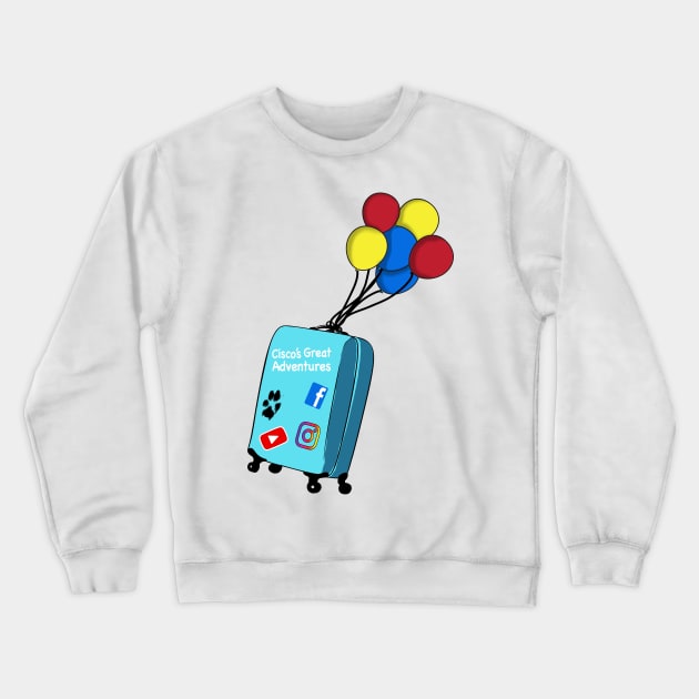 Cisco's Great Adventure 2 Crewneck Sweatshirt by Awesome AG Designs